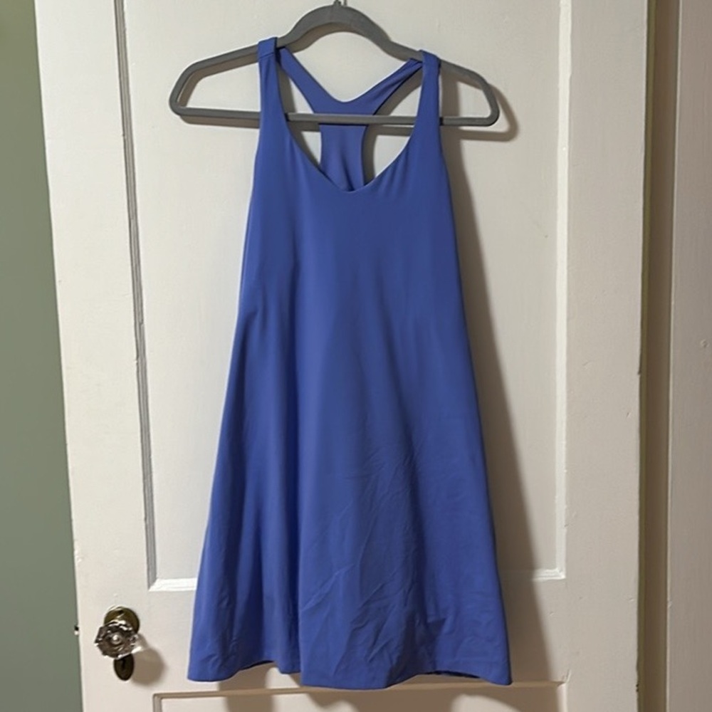 Girlfriend Collective Iris Lola v-neck dress